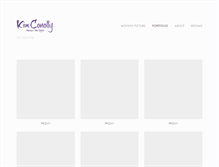 Tablet Screenshot of kimconolly.com